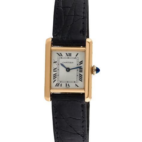 women's cartier tank|vintage cartier tank watch women's.